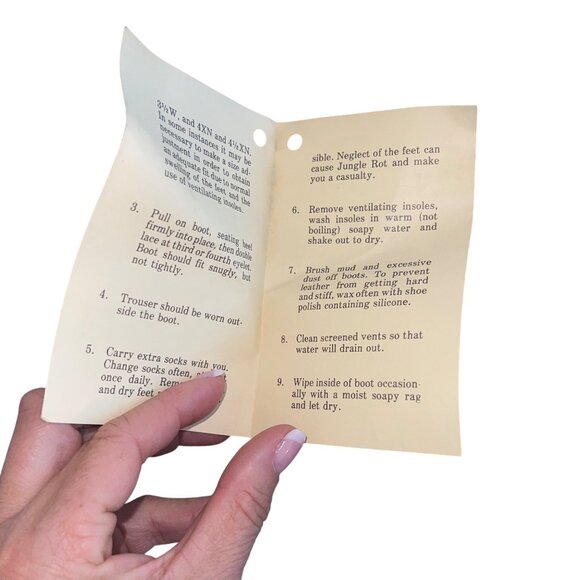 Vintage Mens Jungle Boots Size 9 Green DMS Protective Panama Sole Deadstock New - Picture 13 of 16